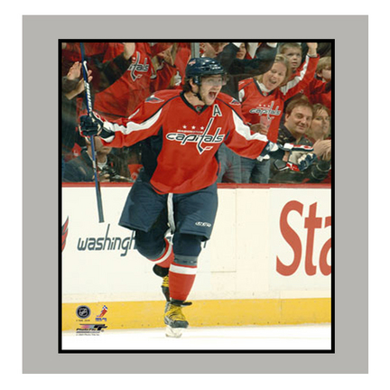 Alex Ovechkin Washington Capitals "Red Jersey" 11" x 14" Matted Photograph (Unframed)