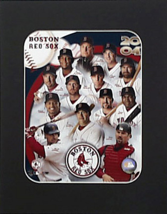 Boston Red Sox 2004 Champion 11" x 14" Matted Photograph (Unframed)