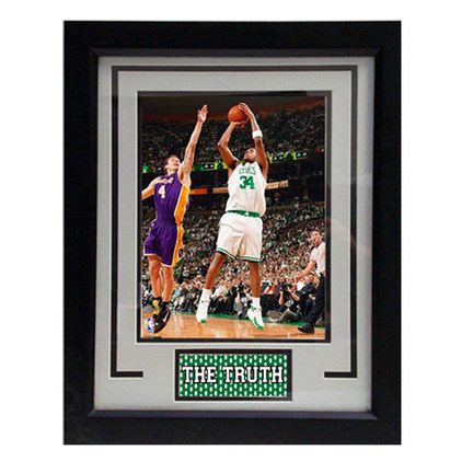 Paul Pierce "Truth" Photograph in a 11" x 14" Deluxe Frame