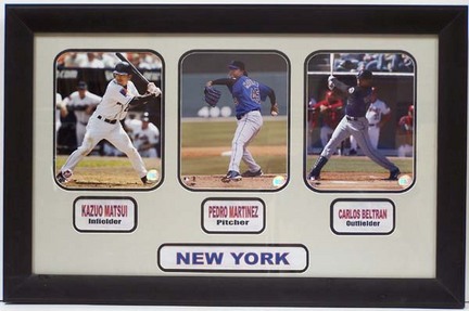 New York Mets Photo Collage in a 20.5" x 30.5" Deluxe Frame
