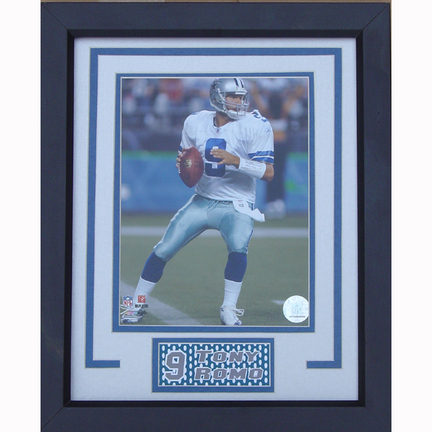 2007 Dallas Cowboys Tony Romo Photograph in a 11" x 14" Deluxe Frame