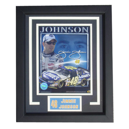 Jimmie Johnson 8" x 10" Photograph in a Deluxe Frame