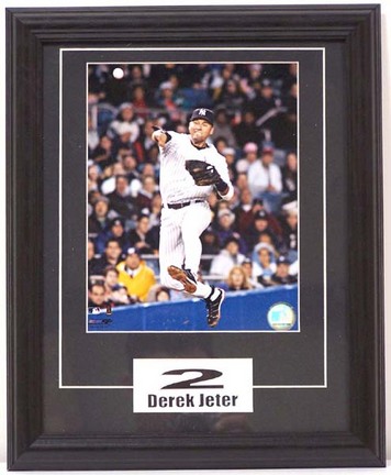 Derek Jeter Photograph in a 13" x 16" Deluxe Frame