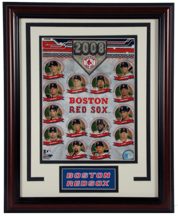 2008 Boston Red Sox Photograph in a 13" x 16" Deluxe Frame