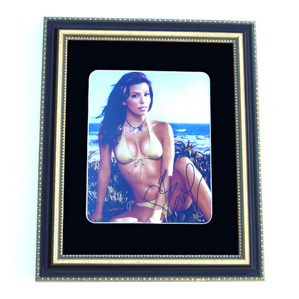 Eva Longoria Autographed 16" x 20" Photograph in a 22" x 26" Deluxe Frame