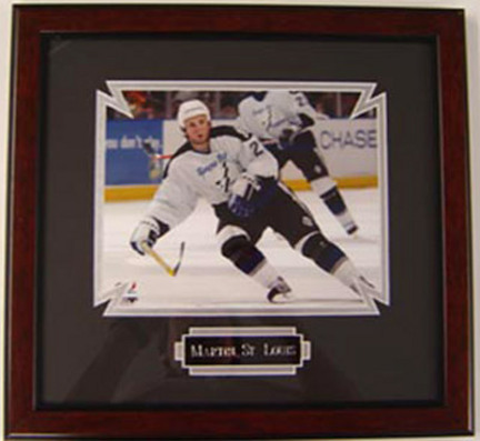 Martin St. Louis Photograph in an 11" x 14" Deluxe Frame