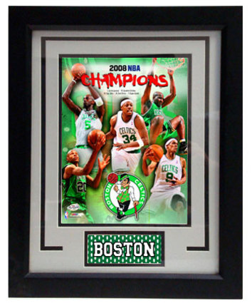 2008 Boston Celtics "World Champions" Photograph in a 11" x 14" Deluxe Frame