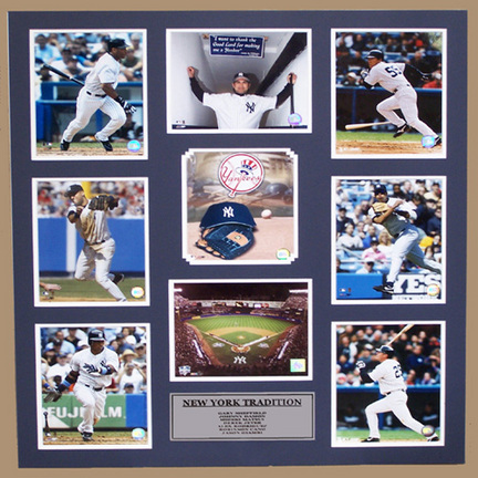 New York Yankees "Tradition" Photo Collage in a 36" x 44" Deluxe Frame