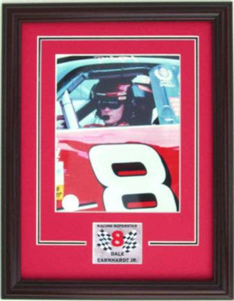 Dale Earnhardt, Jr. Photograph in a 13" x 16" Deluxe Frame
