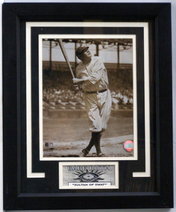 Babe Ruth "New York Yankees" Photograph in a 11" x 14" Deluxe Frame