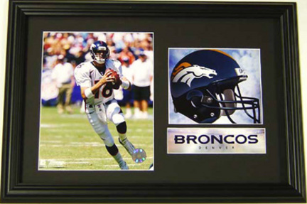 Jake Plummer Deluxe Framed Dual 8" x 10" Photographs