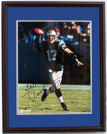 Jake Delhomme Autographed 16" x 20" Deluxe Framed Photograph