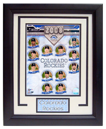 2008 Colorado Rockies Photograph in a 11" x 14" Deluxe Frame