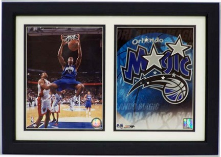 Dwight Howard Orlando Magic Deluxe Framed Dual 8" x 10" Photographs