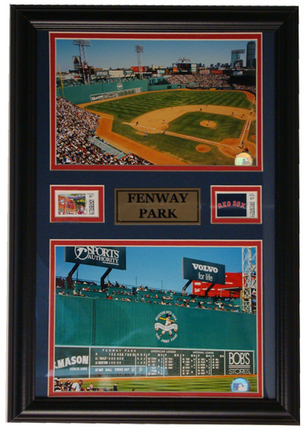 Fenway Park Deluxe Framed Dual 8" x 10" Photographs