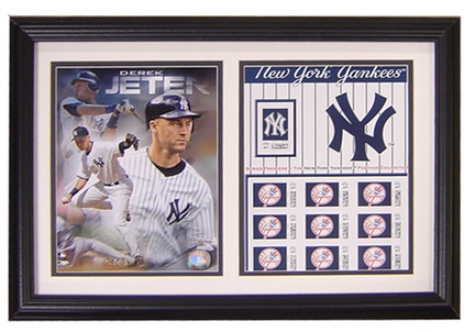 Derek Jeter Deluxe Framed Dual 8" x 10" Photographs