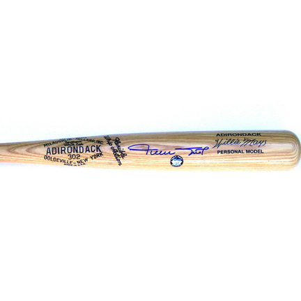 Willie Mays Autographed Baseball Bat