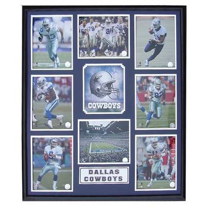2007 Dallas Cowboys Deluxe Framed Photo Collage