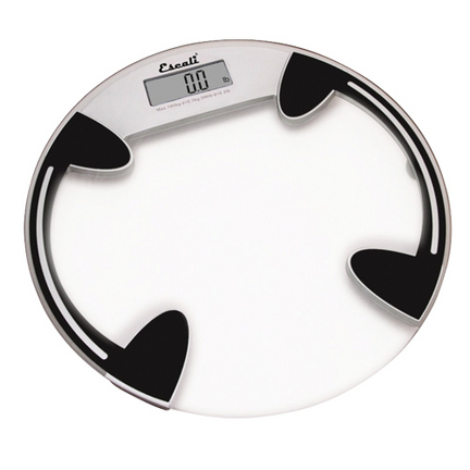 Glass Platform Digital Bathroom Scale (400 lb. / 180 Kg Capacity)