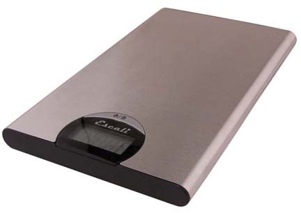 Tabla Ultra Thin Digital Scale (11 lb. / 5 Kg Capacity)