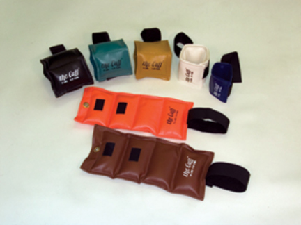 Cuff Rehabilitation Ankle and Wrist Weights (20 Piece Set) with Rack