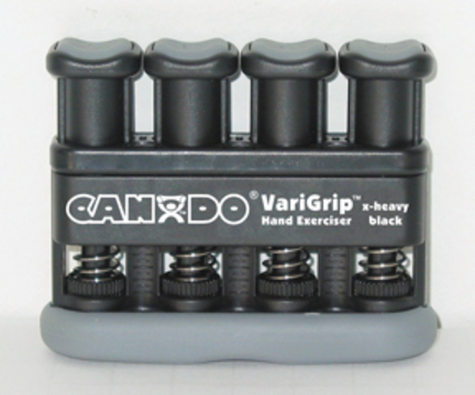 Cando&reg; VariGrip Hand Exerciser (X-Heavy / Black)