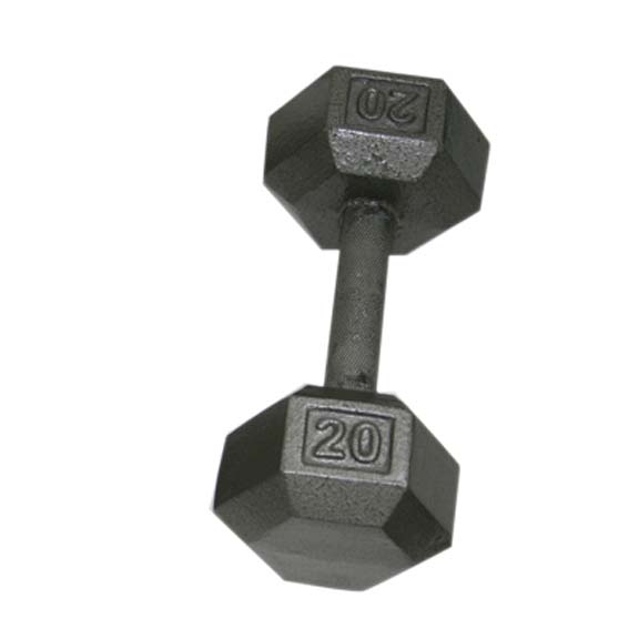 20 lb. Cast Iron Dumbbell