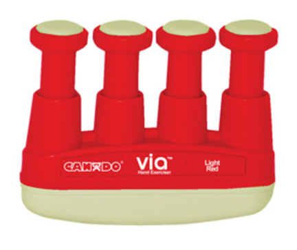 Cando&reg; Via Hand Exerciser (Light / Red)