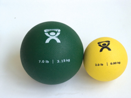 Cando 1 lb. Weighted Plyometric P.T. Ball