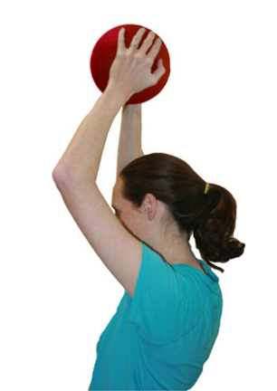 Cando 4 lb. Weighted Plyometric P.T. Ball