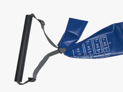 Foam Padded Adjustable Sports Handle for an Exercise Band