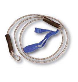 Cando 4' Blue Exercise Bungee Cord - Heavy