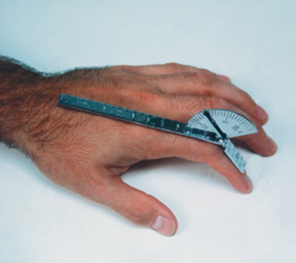 Baseline SS 6" Finger Goniometer
