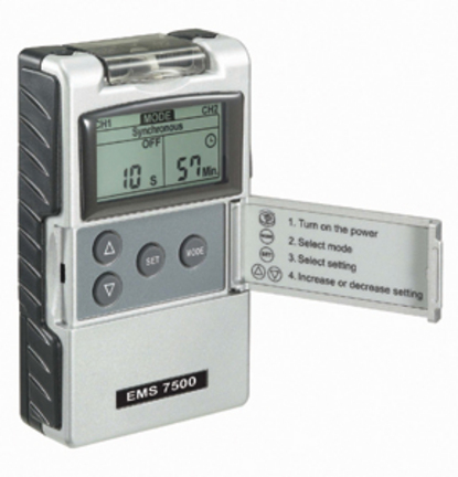 Digital 2-Channel EMS Muscle Stimulator Unit