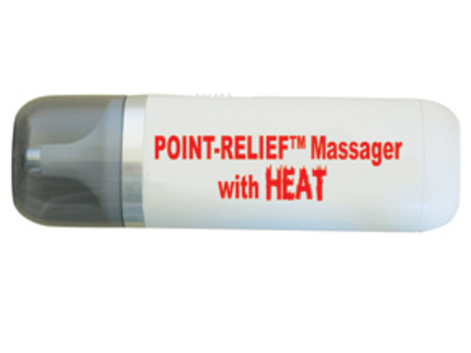 Point-Relief Mini-Massager with Heat and Accessories