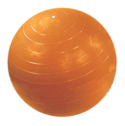 Cando 47" Inflatable Exercise Ball - Orange