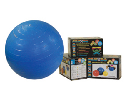 18" Cando&reg; Inflatable Exercise Ball (Yellow)