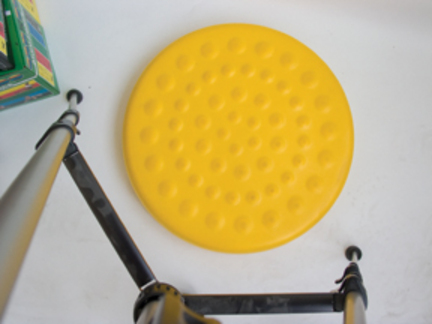 Cando 20" Yellow Progressive Instability Pad - Level 1