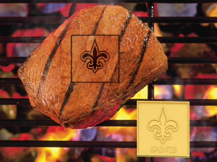 New Orleans Saints Fan Brand (Set of 2) - Branding Irons