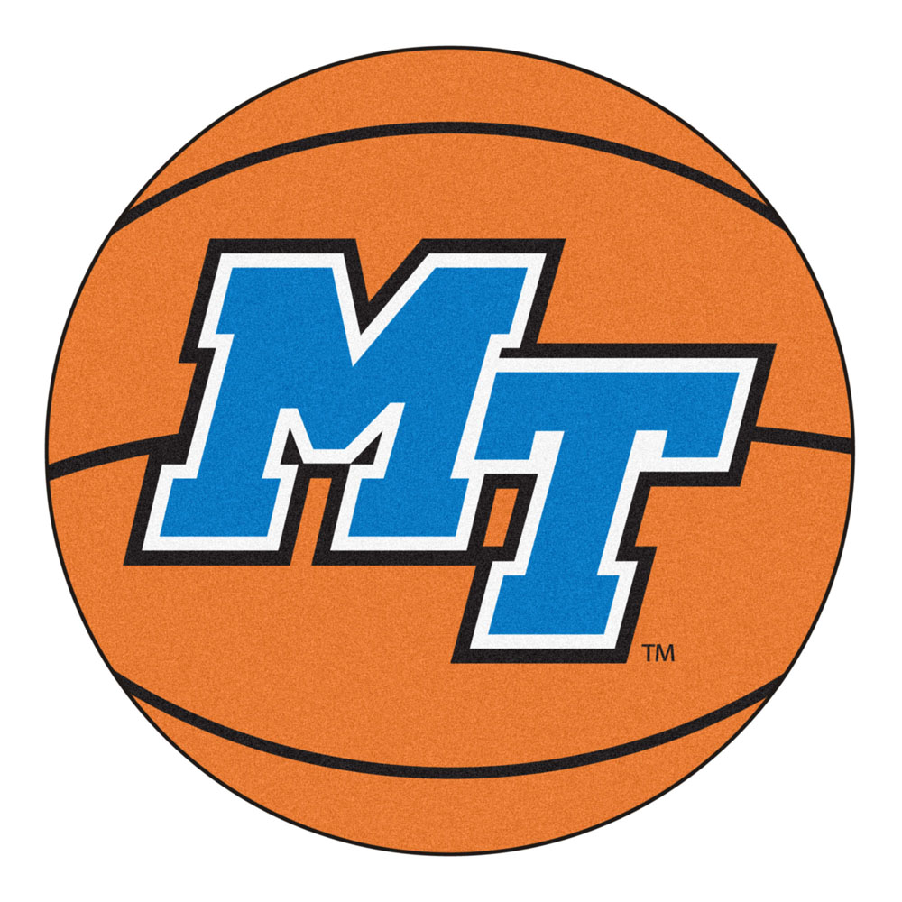 Middle Tennessee State Blue Raiders 27" Round Basketball Mat