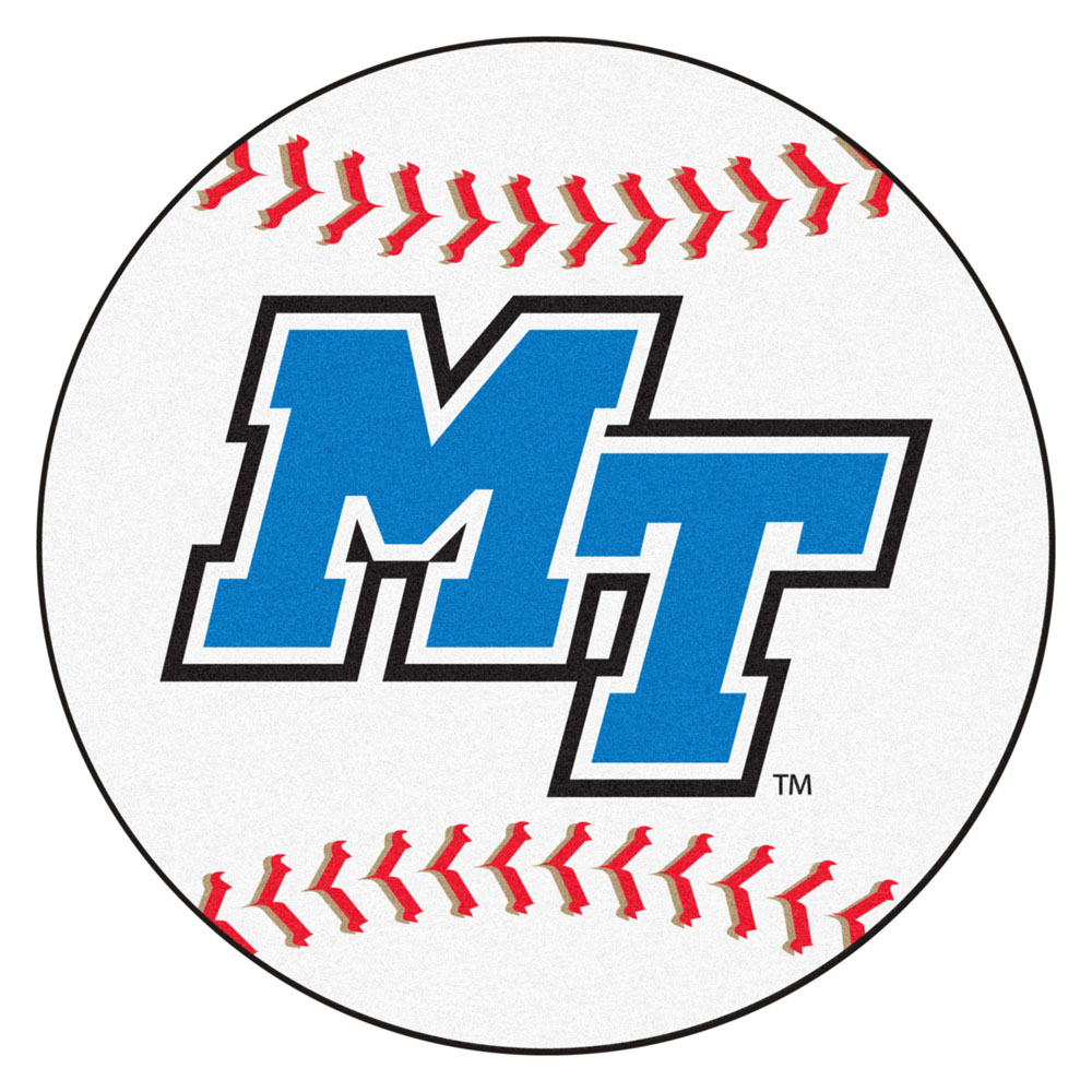 Middle Tennessee State Blue Raiders 27" Round Baseball Mat