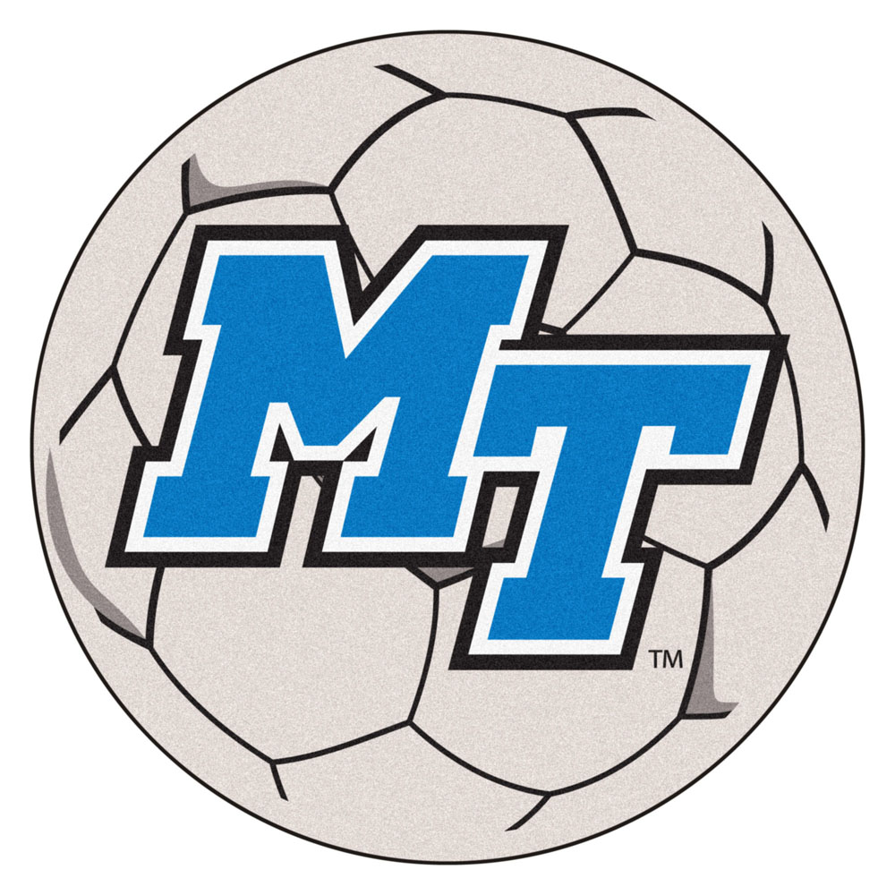 Middle Tennessee State Blue Raiders 27" Round Soccer Mat