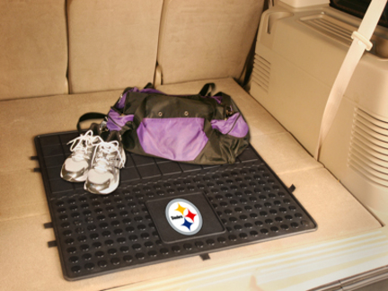 Pittsburgh Steelers 31" x 31" Heavy Duty Vinyl Cargo Mat