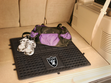 Oakland Raiders 31" x 31" Heavy Duty Vinyl Cargo Mat