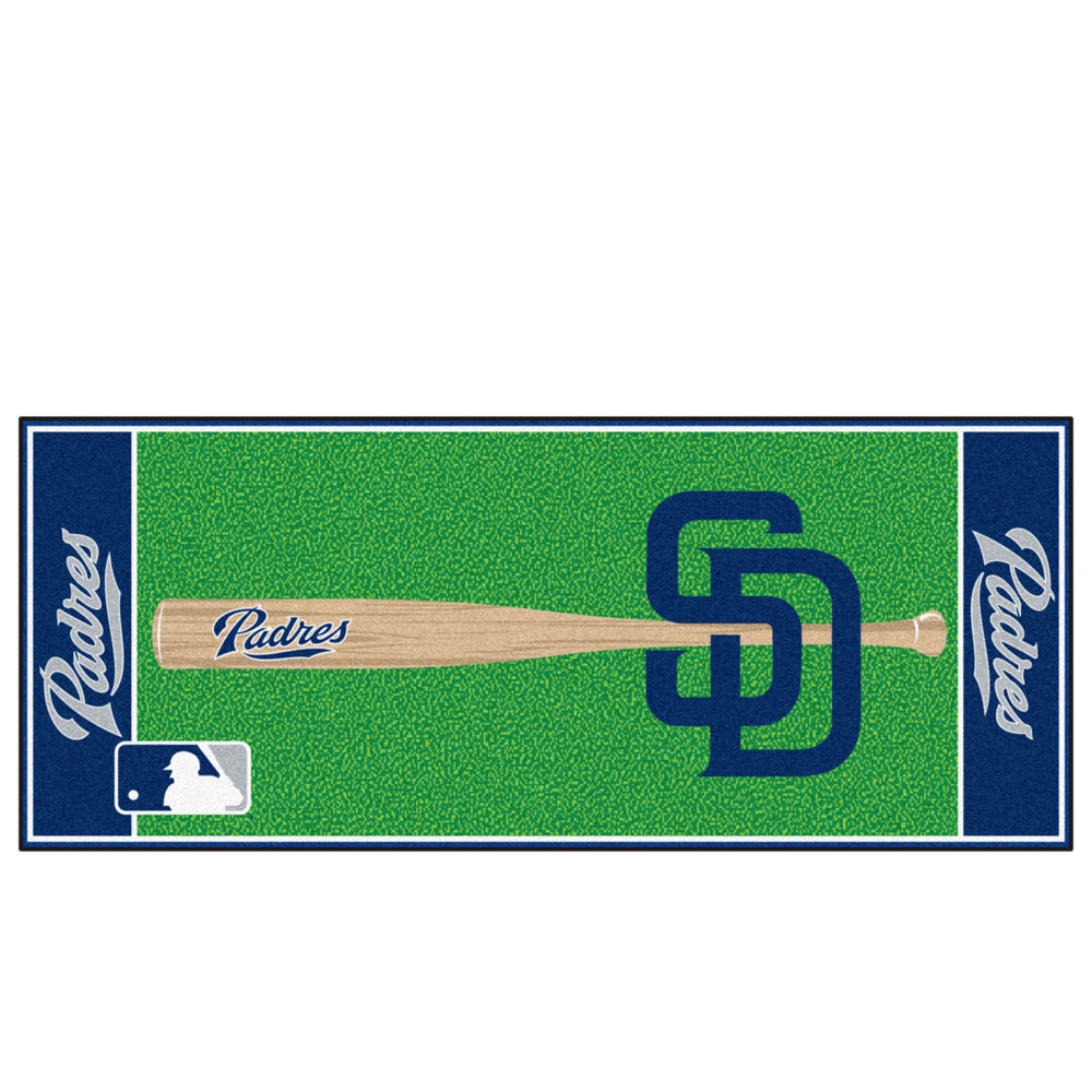 San Diego Padres 30" x 72" Baseball Runner