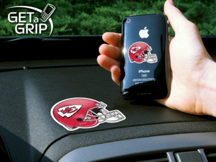 Kansas City Chiefs "Get a Grip" Cell Phone Holder (Set of 2)