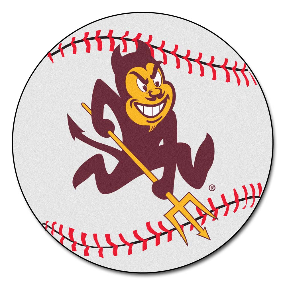 27" Round Arizona State Sun Devils Baseball Mat