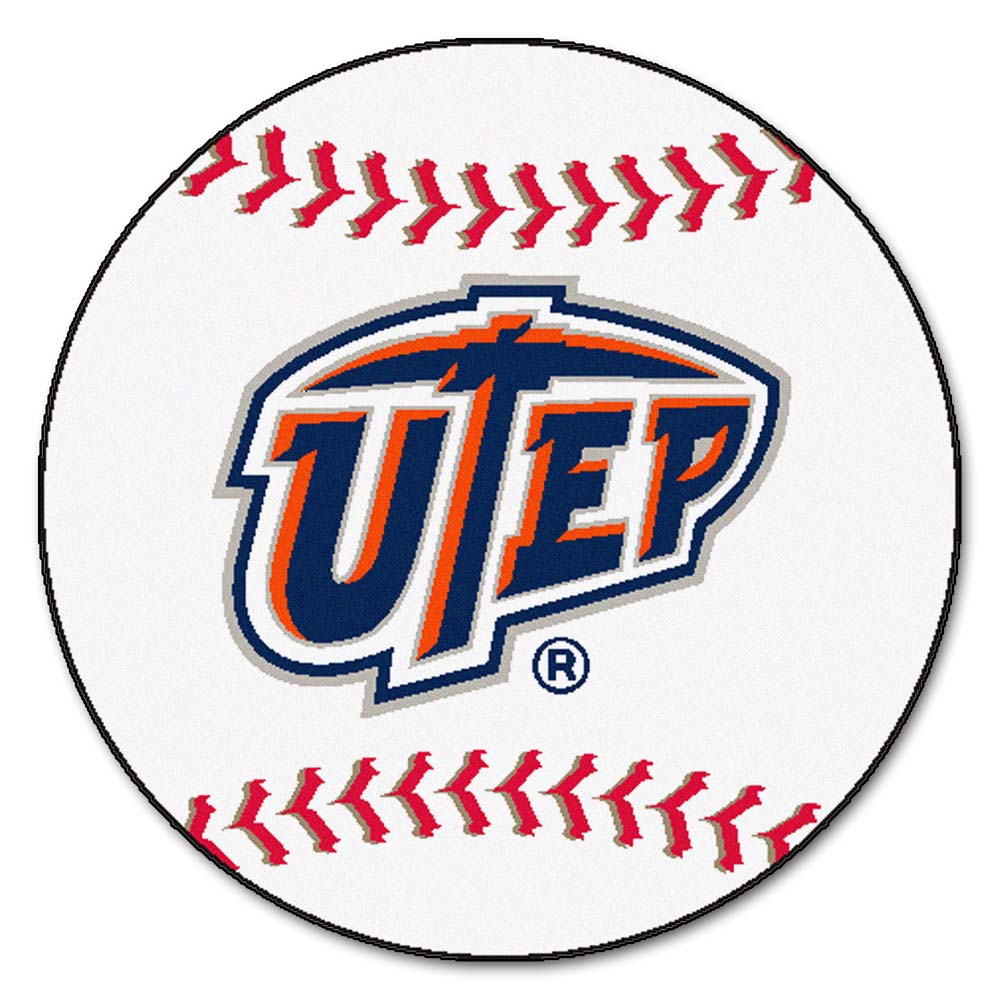 Texas (El Paso) Miners "UTEP" 27" Round Baseball Mat