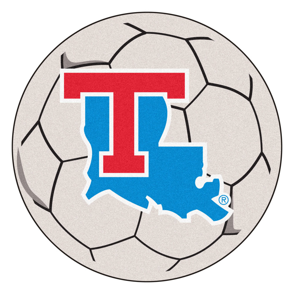 Louisiana Tech Bulldogs 27" Round Soccer Mat