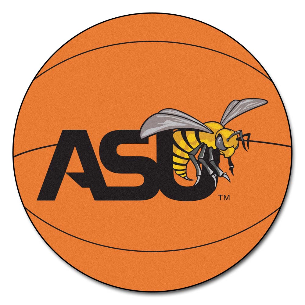 27" Round Alabama State Hornets Basketball Mat